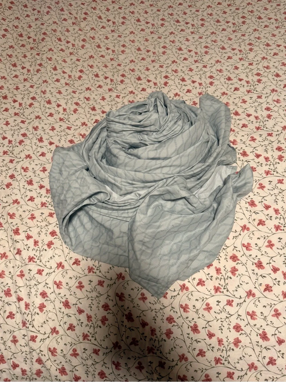 Mainstays Light Blue Wave-Pattern Pillowcases